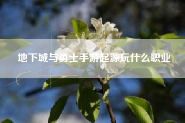 地下城与勇士手游起源玩什么职业