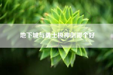 地下城与勇士极神剑哪个好